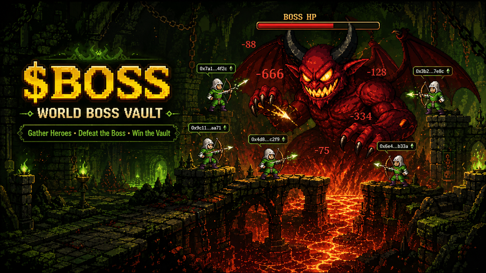 Boss Raid — World Boss on Robinhood Chain